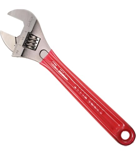 Klein Tools D507-10 Adjustable Drive Wrench, Forged with Extra